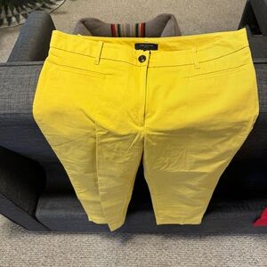 Ann Taylor Yellow Chinos